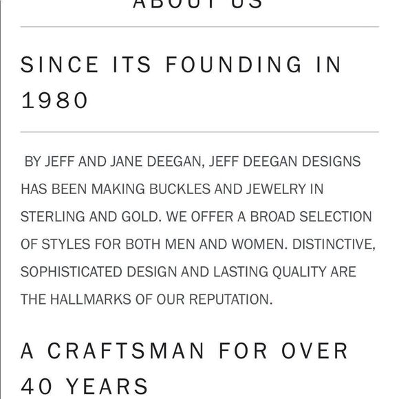 J. Deegan sterling silver frog belt - Picture 7 of 16